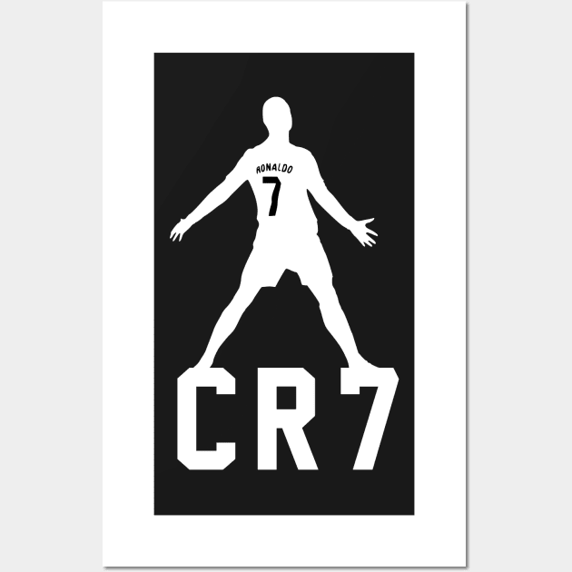 Cristiano Ronaldo Siuuu Celebration Wall Art by Zakzouk-store